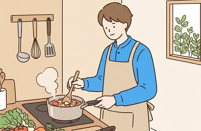 パソコンで業務を行うスタッフ