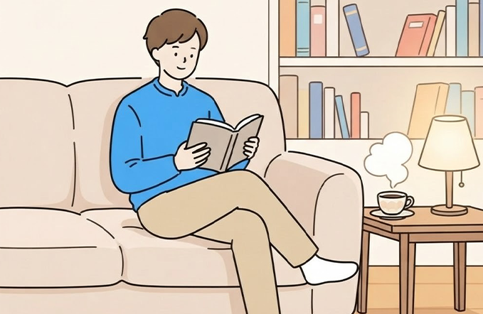 勉強中のライズケアのスタッフ